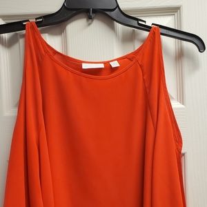 Red Alert! Bold blouse